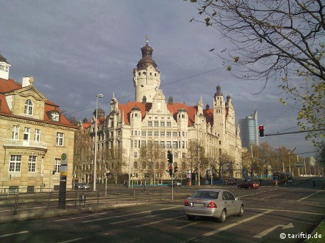 Bei idealen Lichtbedingung lässt das ZN5 das Neue Rathaus zu Leipzig in seiner ganzen Pracht erstrahlen